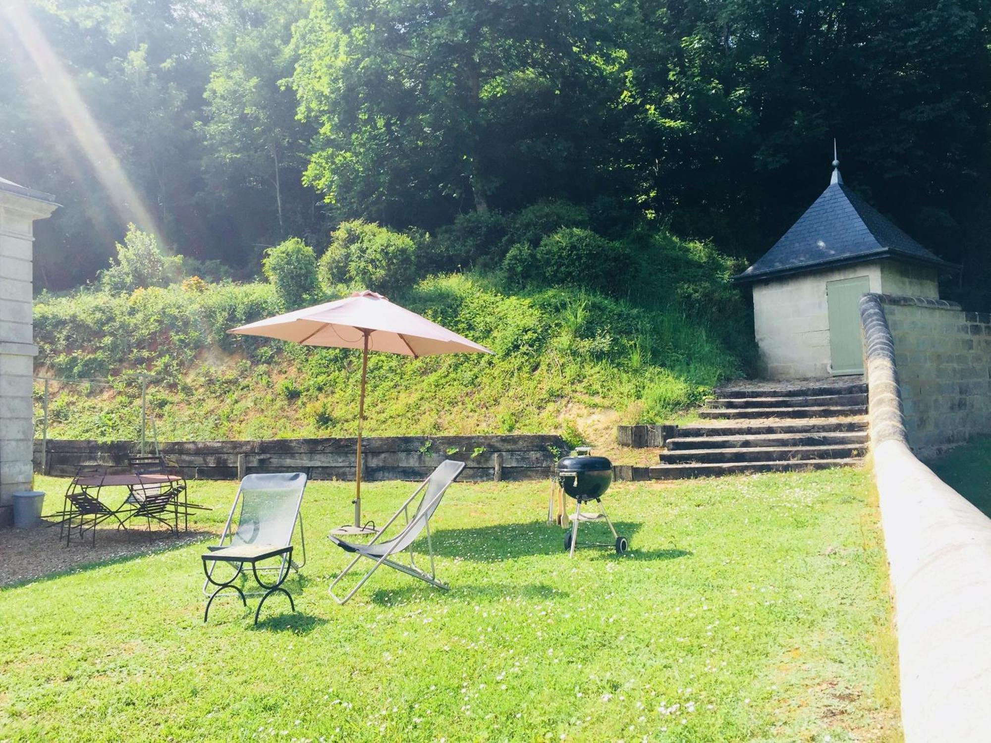 Gite Du Chateau D'Hodebert Saint-Paterne-Racan Bagian luar foto
